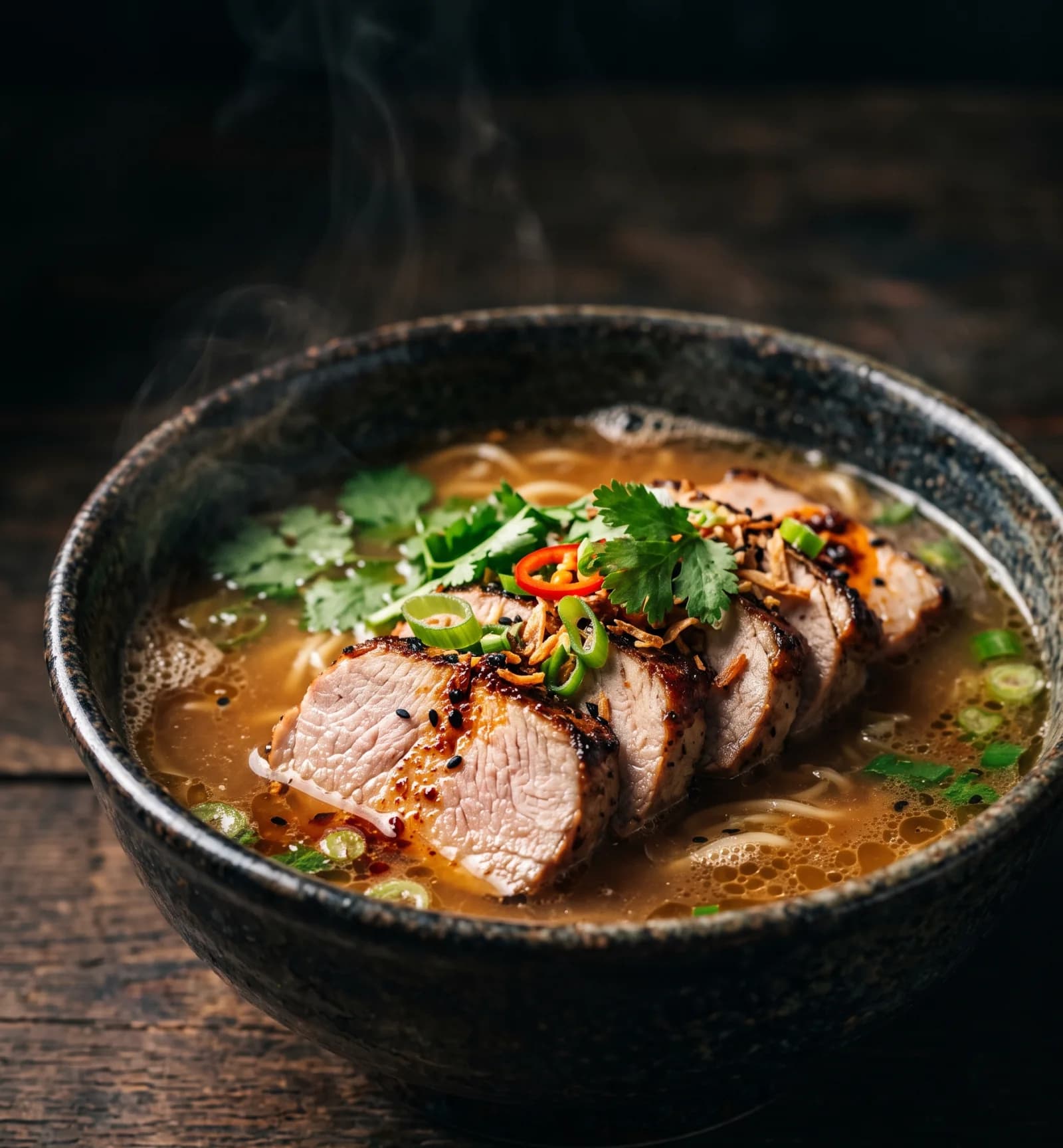 In a bowl